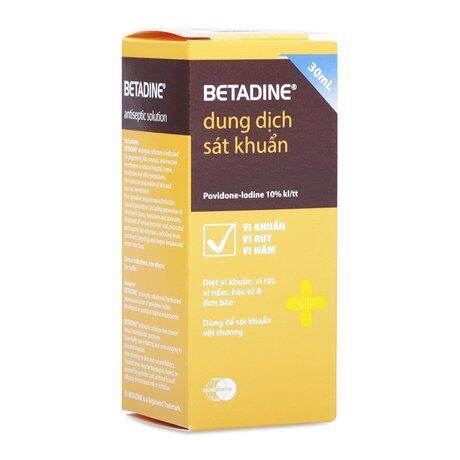 [HCM]Betadine Antiseptic Solution 30ml