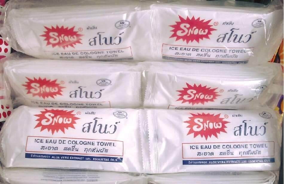 khăn lạnh thái lan snow gói 100 cái