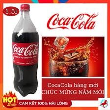 LỐC 6 CHAI NƯỚC NGỌT COCA COLA x 1,5 Lít
