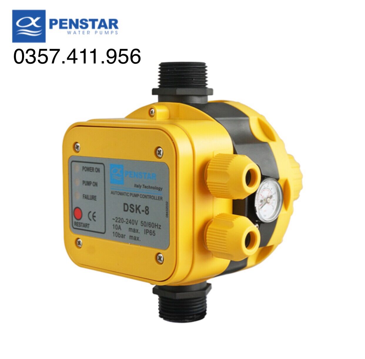 Rơ le điện tử báo đầy báo cạn cho máy bơm DSK -8