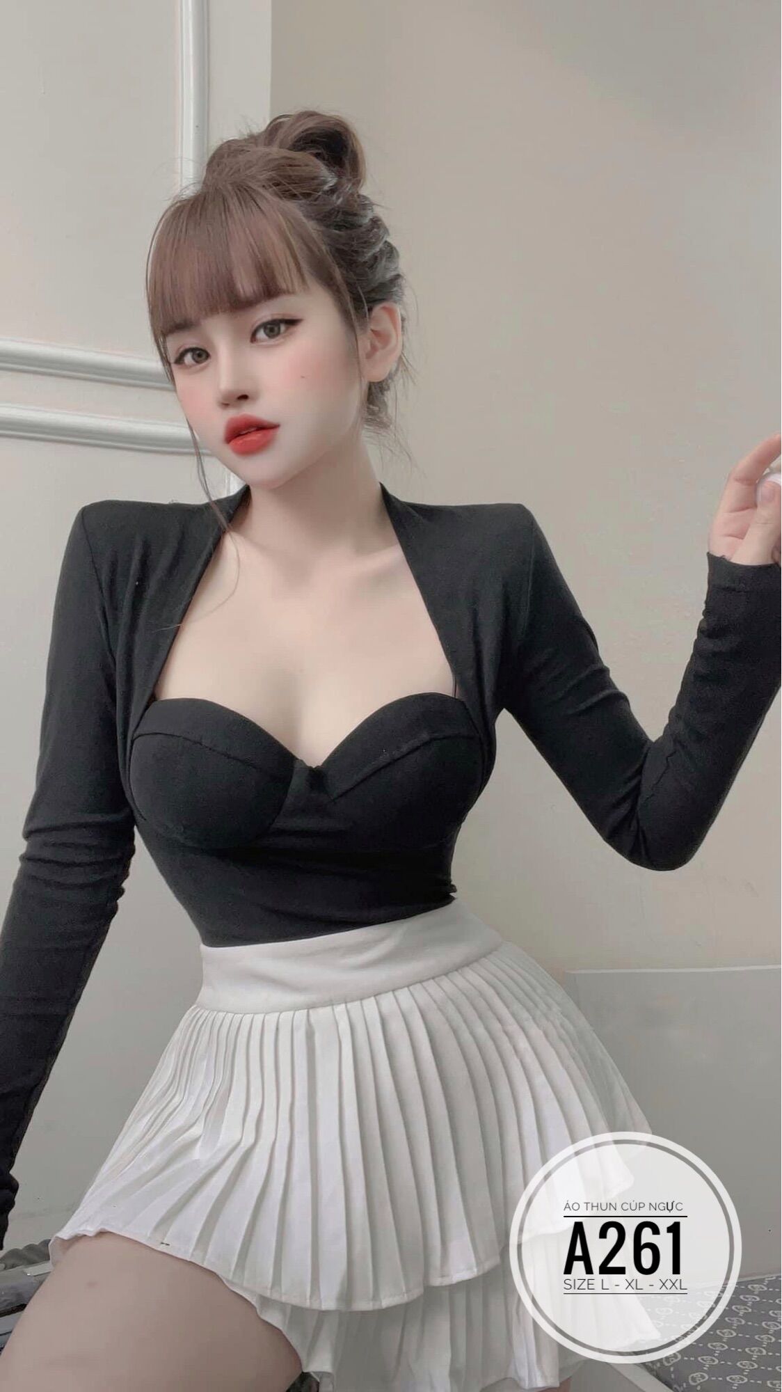 60-90kg Bigsize ÁO THUN CÚP NGỰC A261