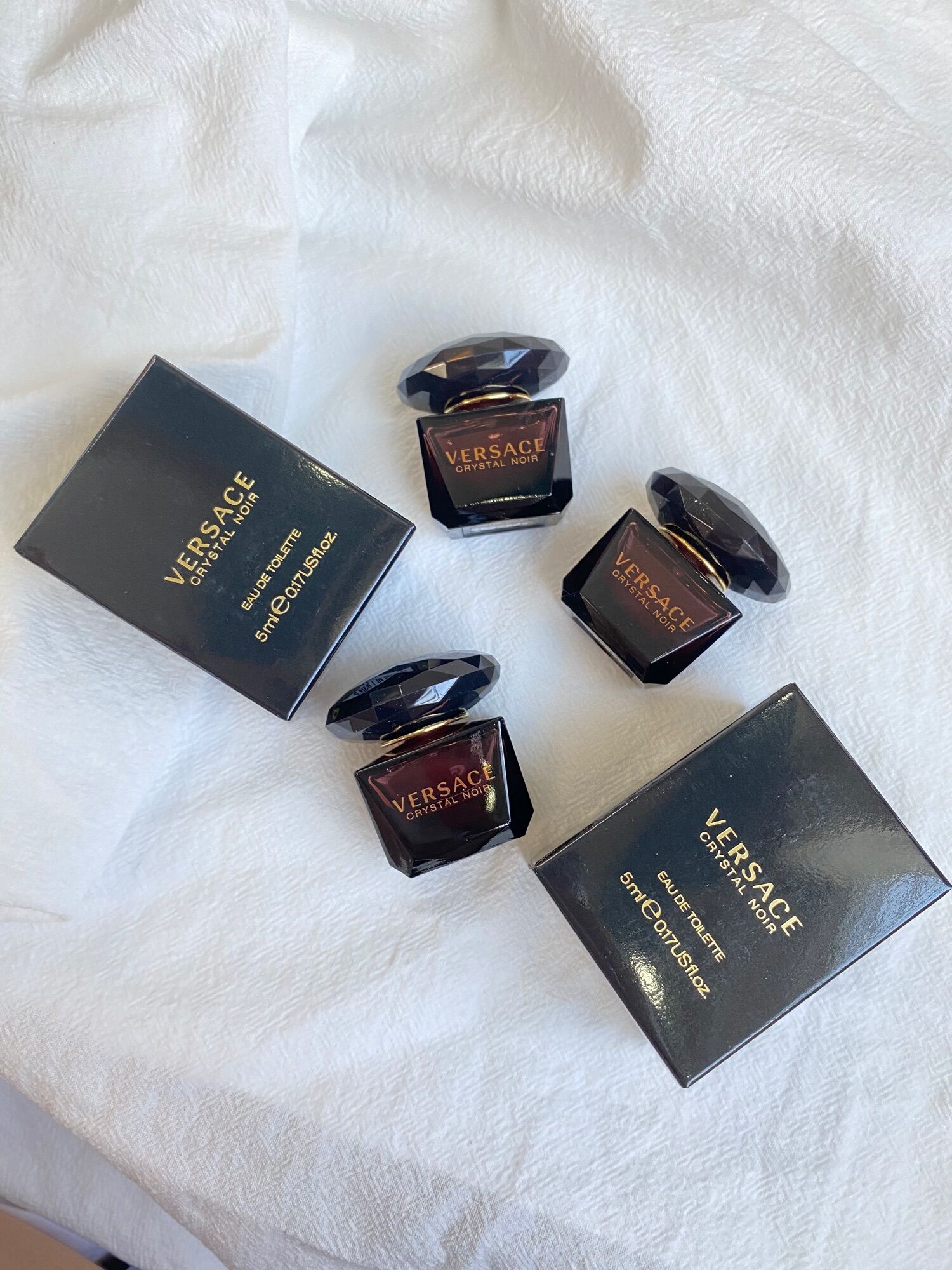 [SẴN MINI] Nước Hoa Nữ Versace Crystal Noir EDT 5ml [chính hãng]