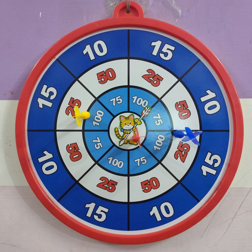 Bảng phi tiêu nam châm 2 mặt kèm 3 phi tiêu