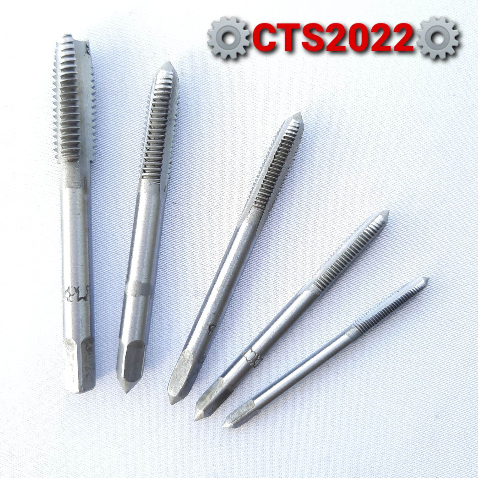 Combo 5 mũi taro tạo ren trong (3,4,5,6,8mm)