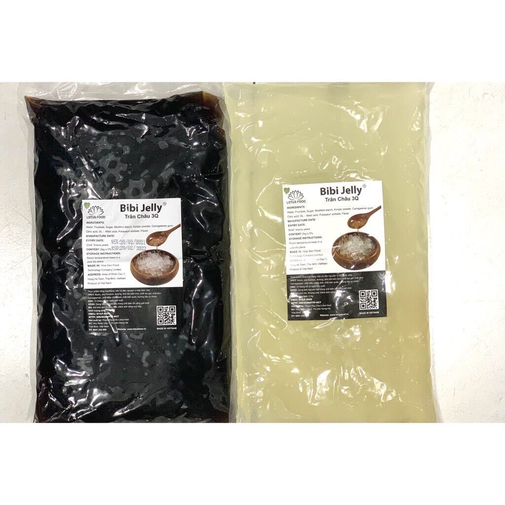 Trân châu 3Q Bibi Jelly túi 2kg