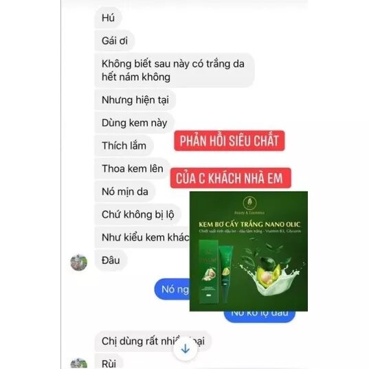 Kem Bơ Cấy Trắng Dưỡng trắng da mặt OLic