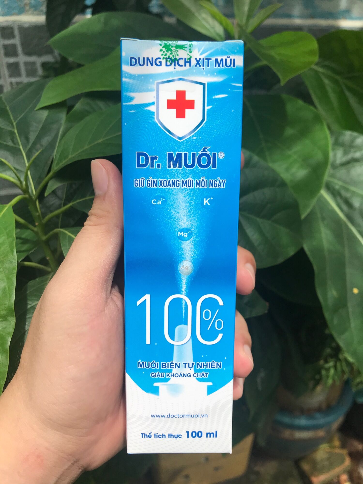 Xịt sát khuẩn mũi DR Muối