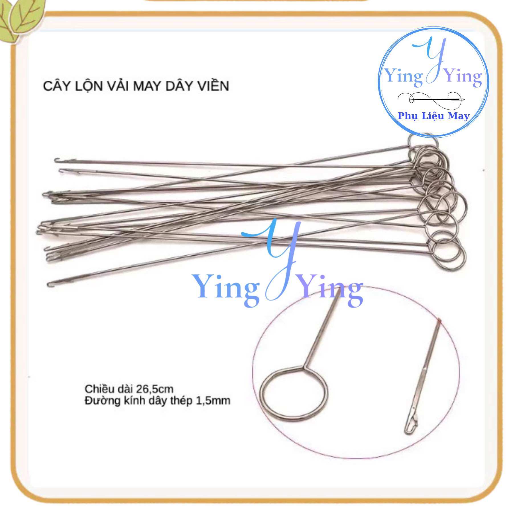 Cây Lộn Vải, Cây Móc Luồn lộn ngược vải (dài khoảng 27cm)