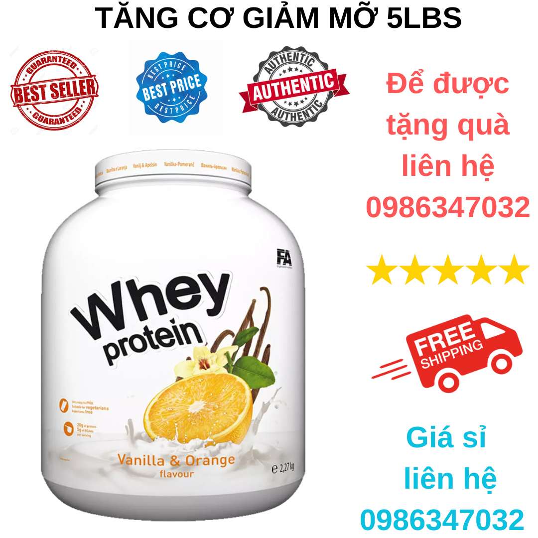 FA Whey Protein Tăng Cơ 2.27kg