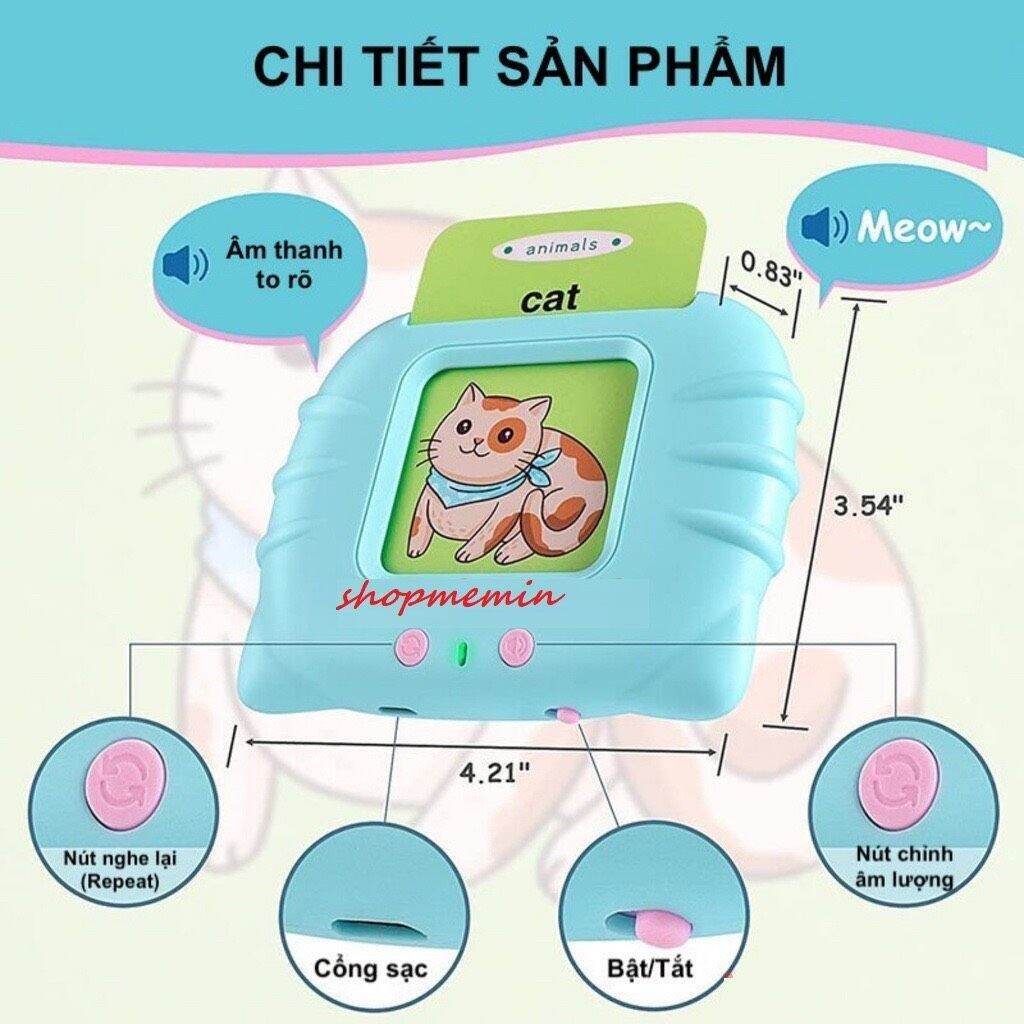 Máy đọc thẻ 224 từ vựng tiếng anh