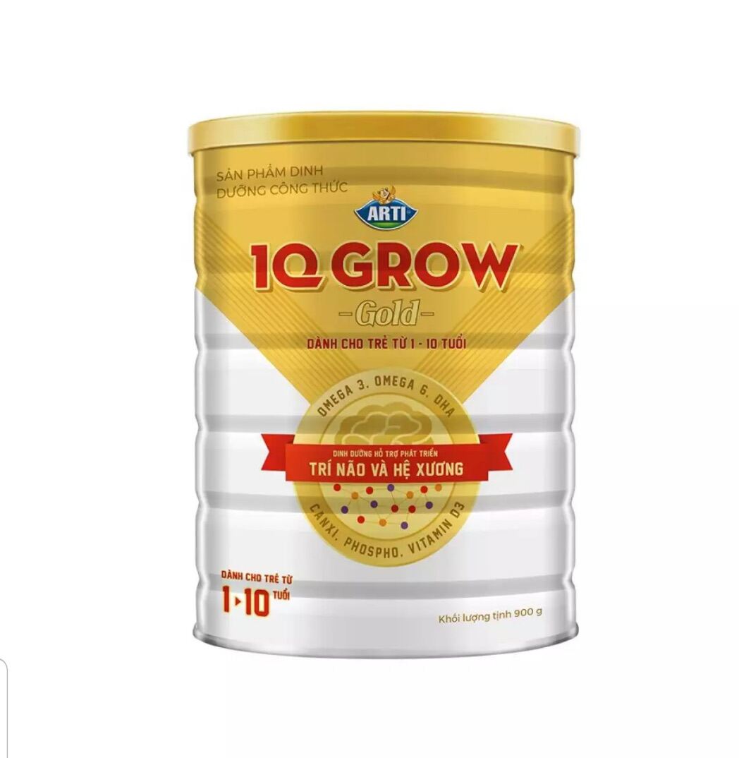 Sữa Arti IQ Grow Gold -Cho trẻ 1-10 tuổi 900g