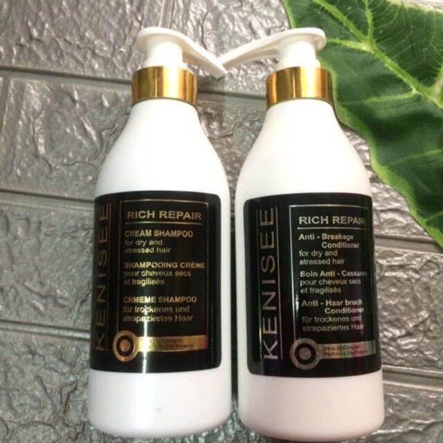 Dầu gội và dầu xả kenisee 500mlx2