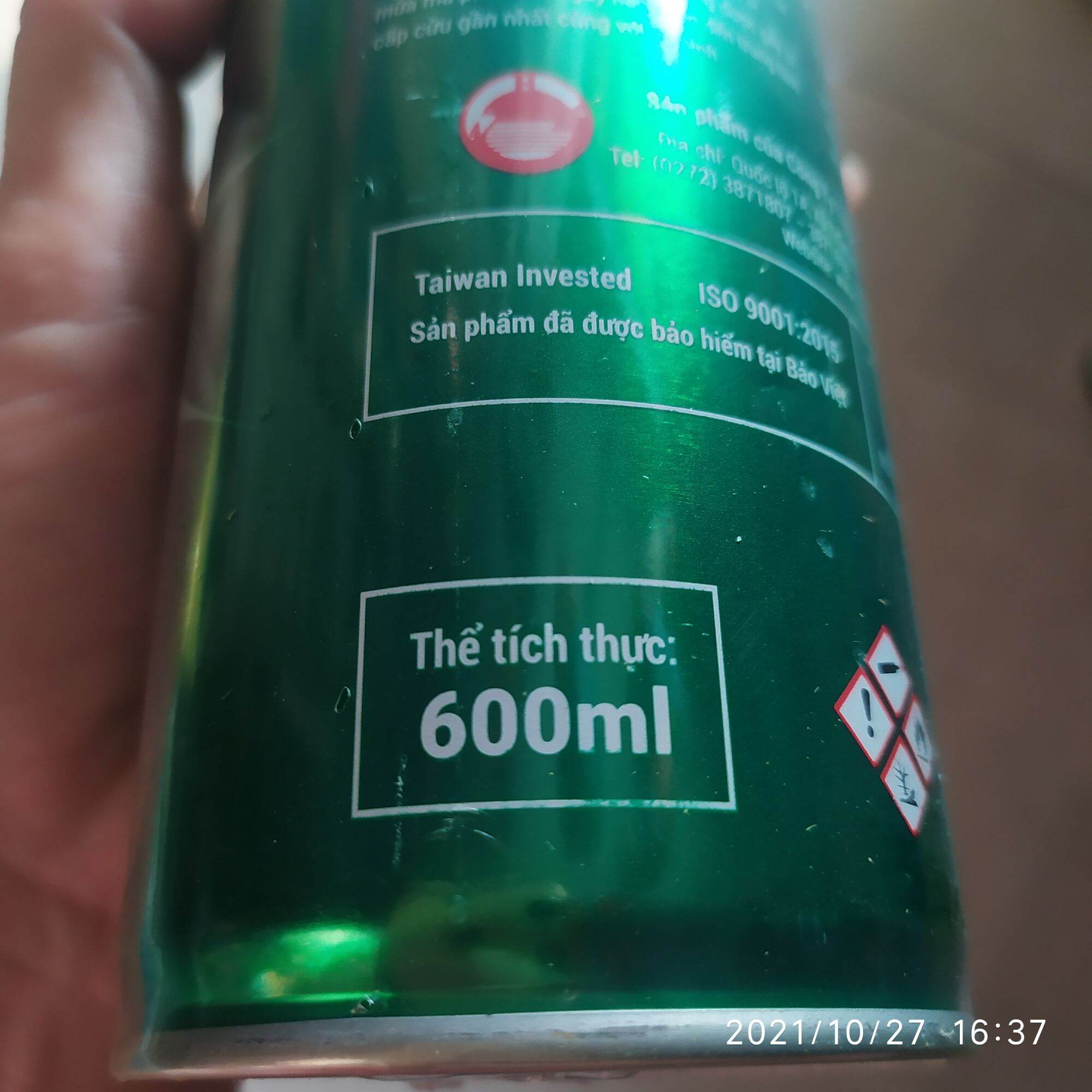 BÌNH XỊT MUỖI KING STAR  600ML
