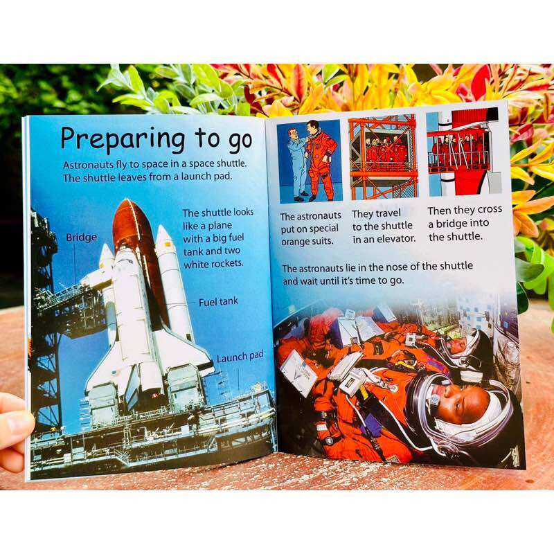[Xả kho] Usborn science beginner 10q bìa mềm kèm file mp3