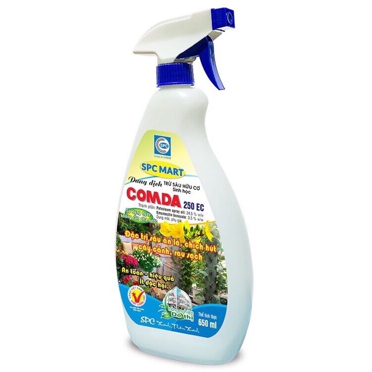 Dung dịch pha sẵn trừ Rệp Sáp, Bọ Trĩ COMDA tiện dụng 650ml