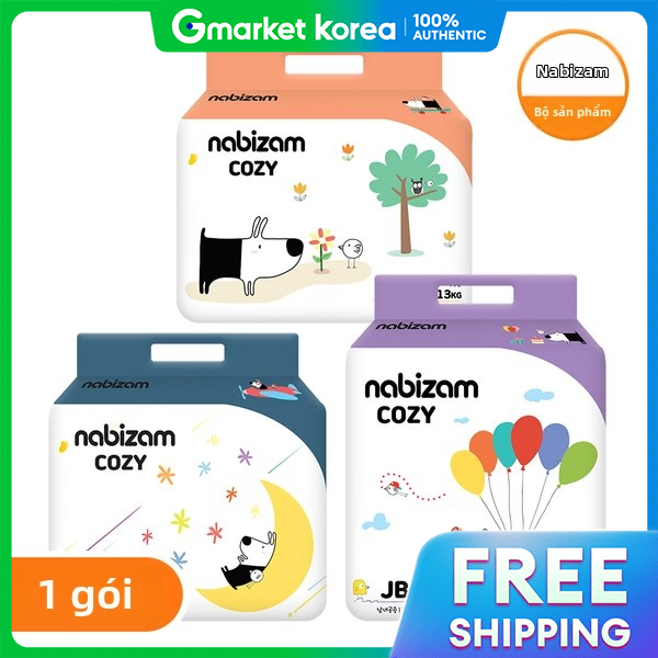 Bộ sưu tập tã quần Nabijam Cozy 1 gói