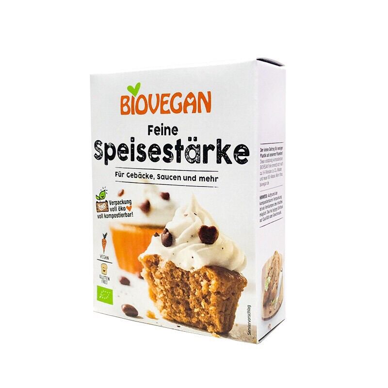 Tinh Bột bắp Hữu Cơ Biovegan 250g
