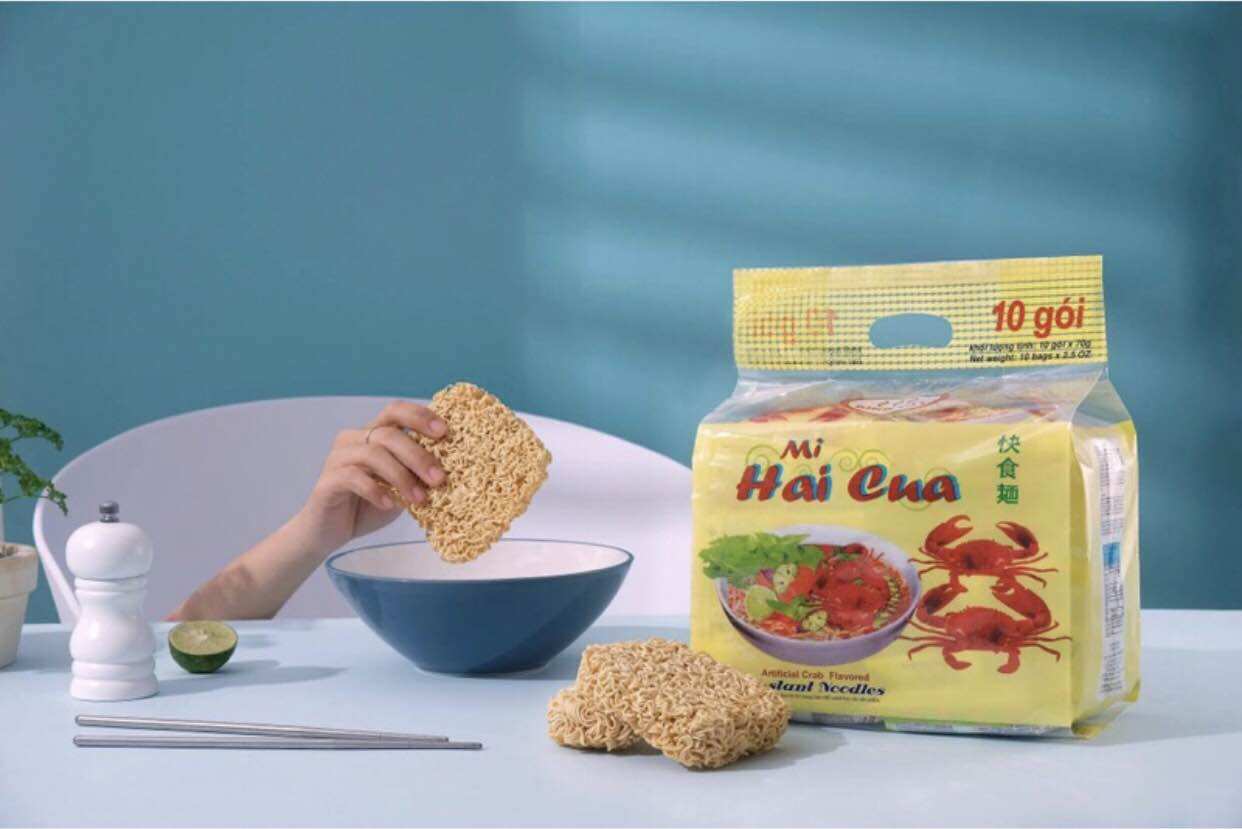 Mì hai cua Bình Tây túi (10 gói)