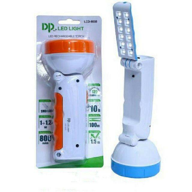 Đèn pin đa năng 2 chế độ dp-9035.hàng loại 1 bh 12 tháng