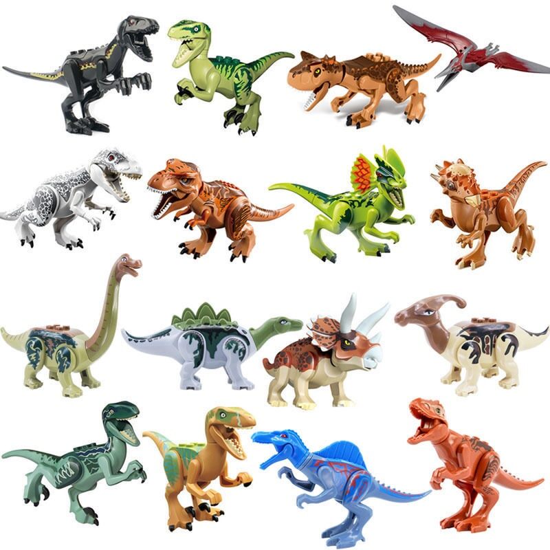 Bộ Đồ Chơi LeGo Lắp Ráp 5 Con Khủng Long Cho Bé