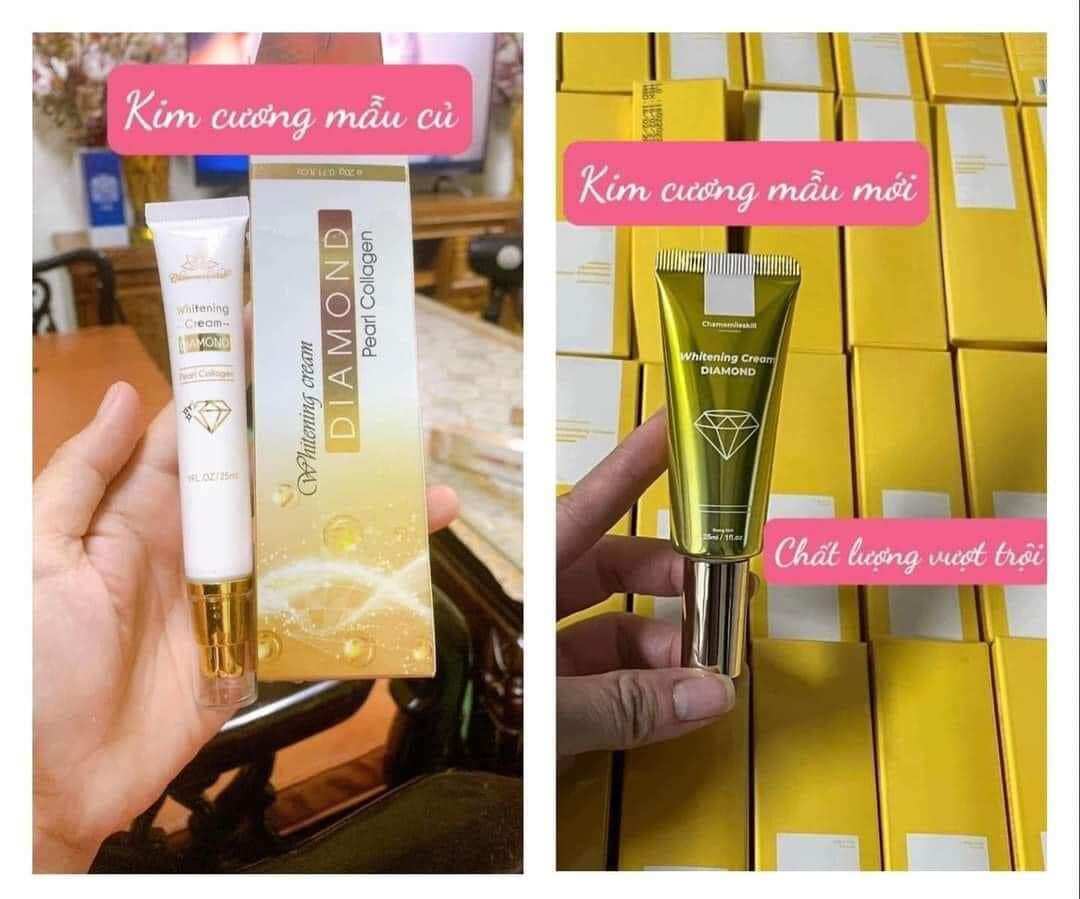 Kem tái tạo kim cương chamomileskill