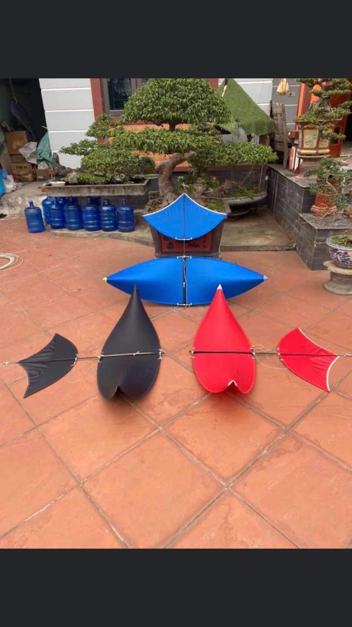 Diều xỏ áo hoàn thiện- Bao lên