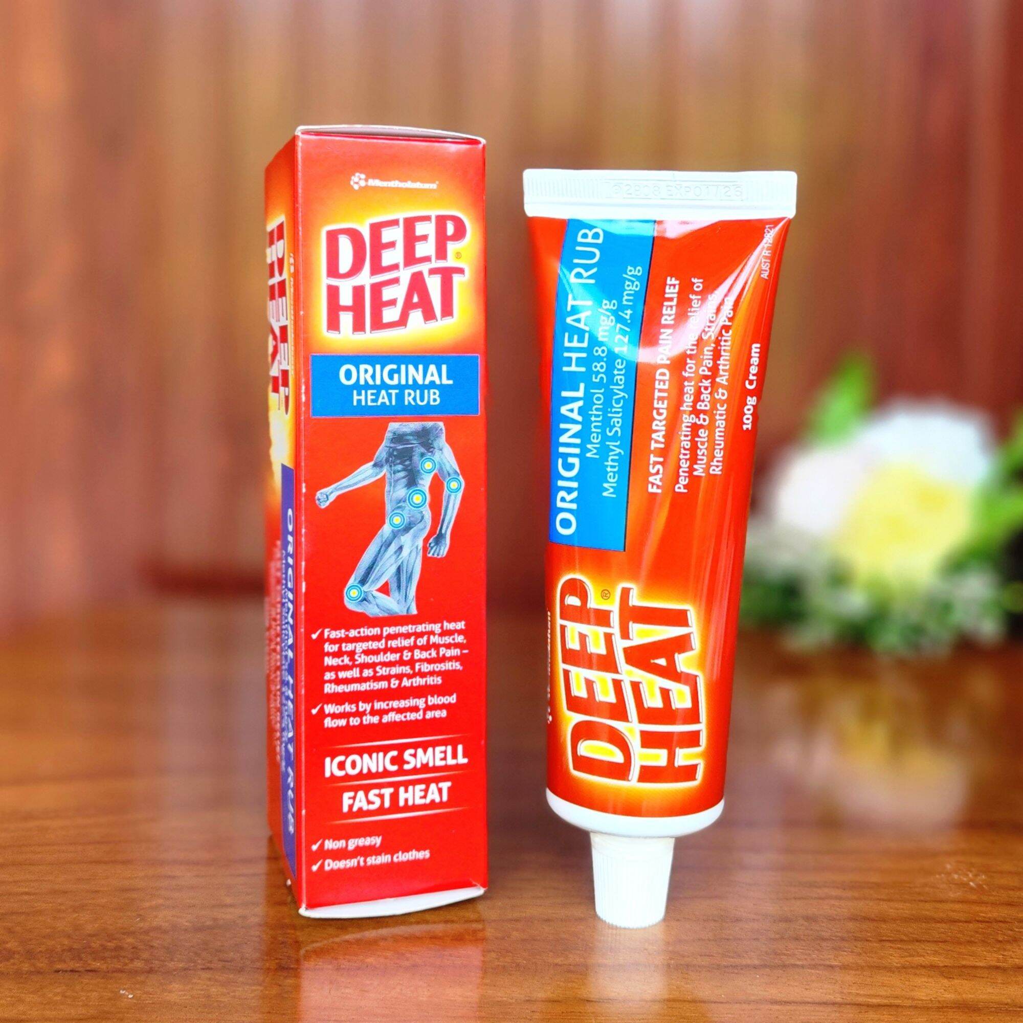 Gel xoa bóp - Deep Heat Original Heat Rub.