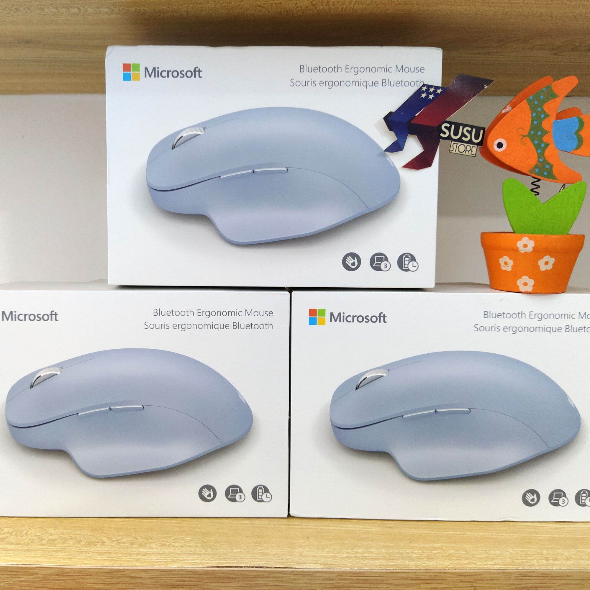 [HCM]Chuột New Microsoft Bluetooth Ergonomic Mouse - Model mới 2020