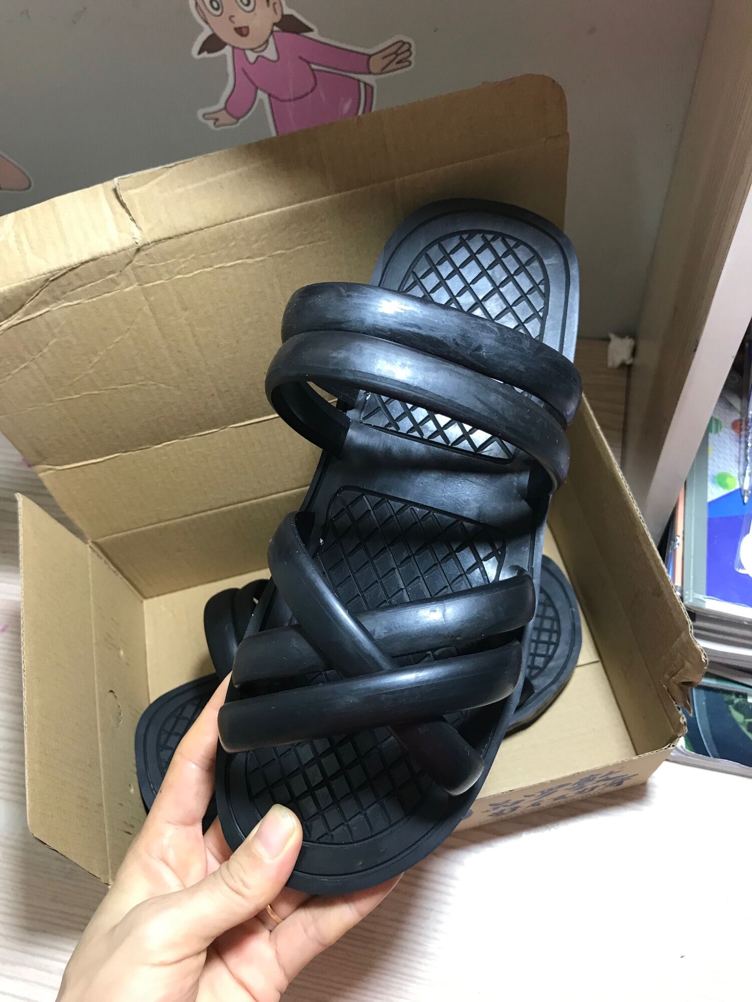 Dép cao su bác hồ (đặt chuẩn)