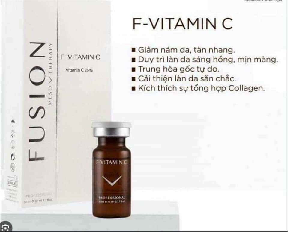 Tinh chất Fusion F - Vitamin C meso trắng sáng da 10ml/ lọ