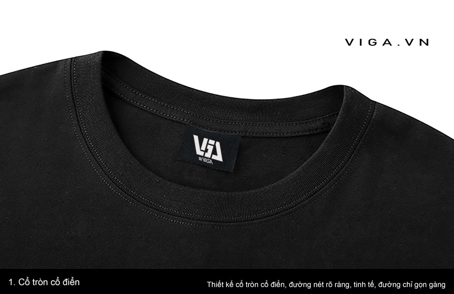Áo Thun  Local brand ViGa Basic 03 Bpink ( Nam và Nữ )