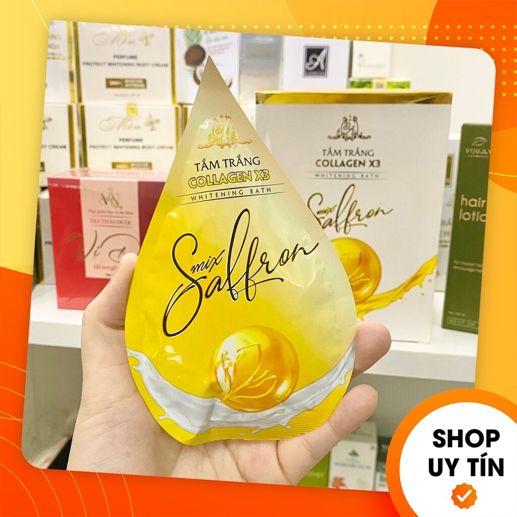 Tắm trắng collagen X3 ( chính hãng)