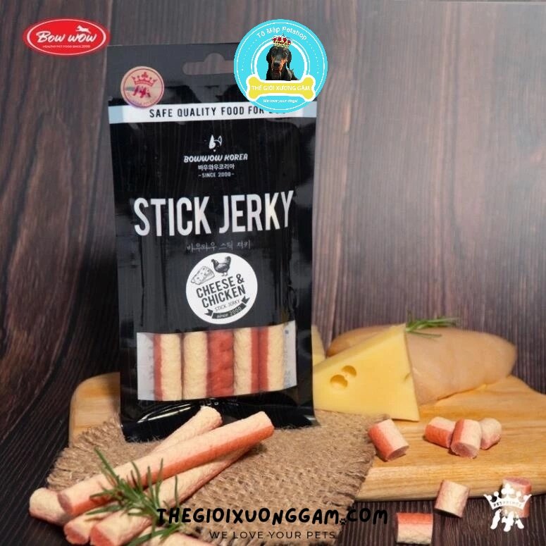 Thịt que mềm bowwow cho chó 50gr