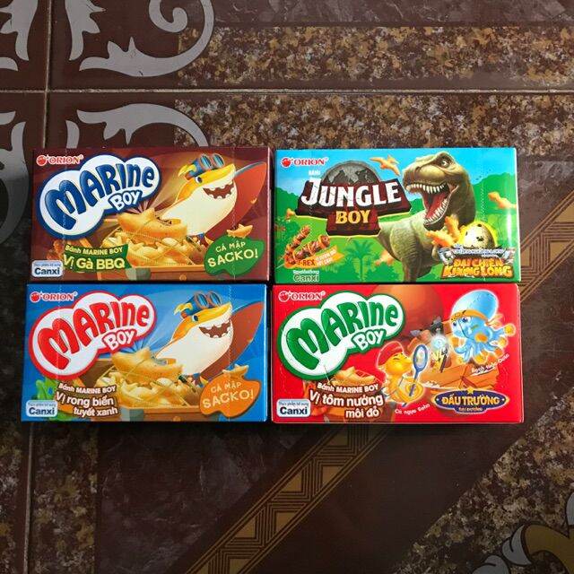 BÁNH CÁ MARINE BOY MIX ĐỦ VỊ