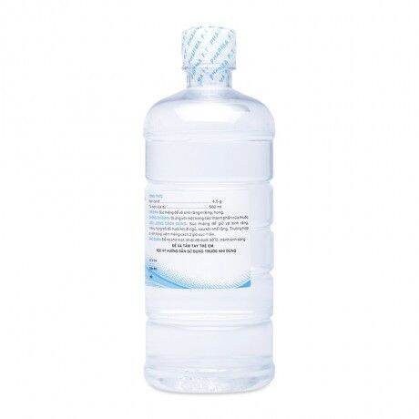 NƯỚC MUỐI SÚC MIỆNG 3/2 -  CHAI 500ML