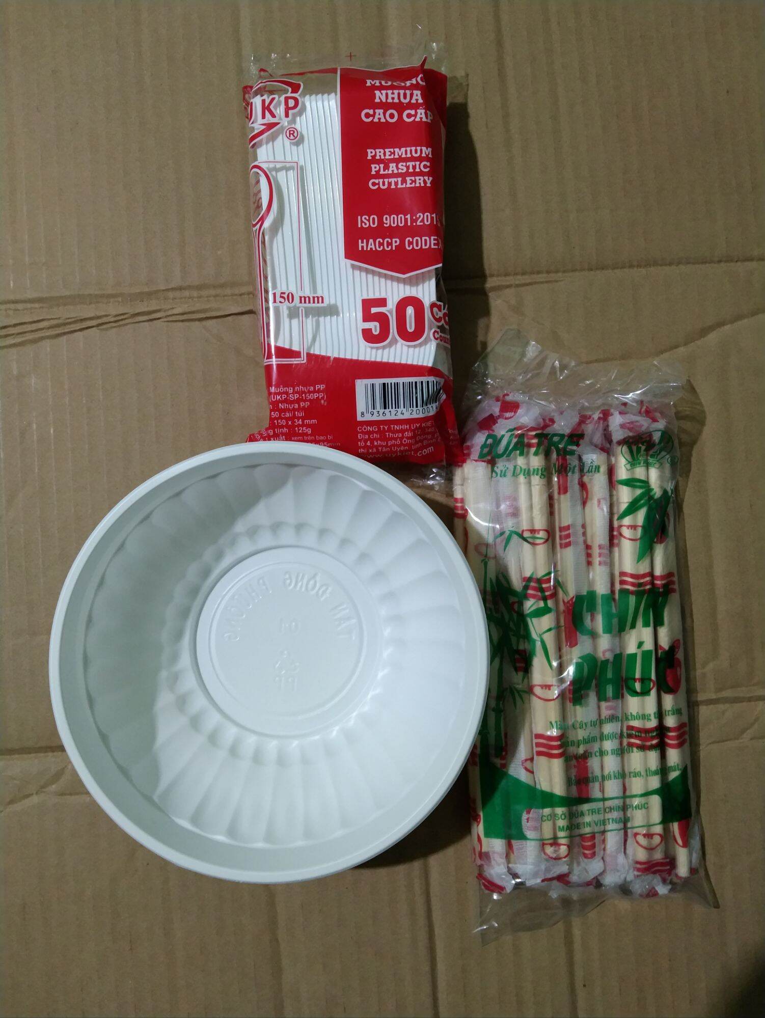 Set 1 Bịch gồm 20 đôi đũa tre dùng 1 lần