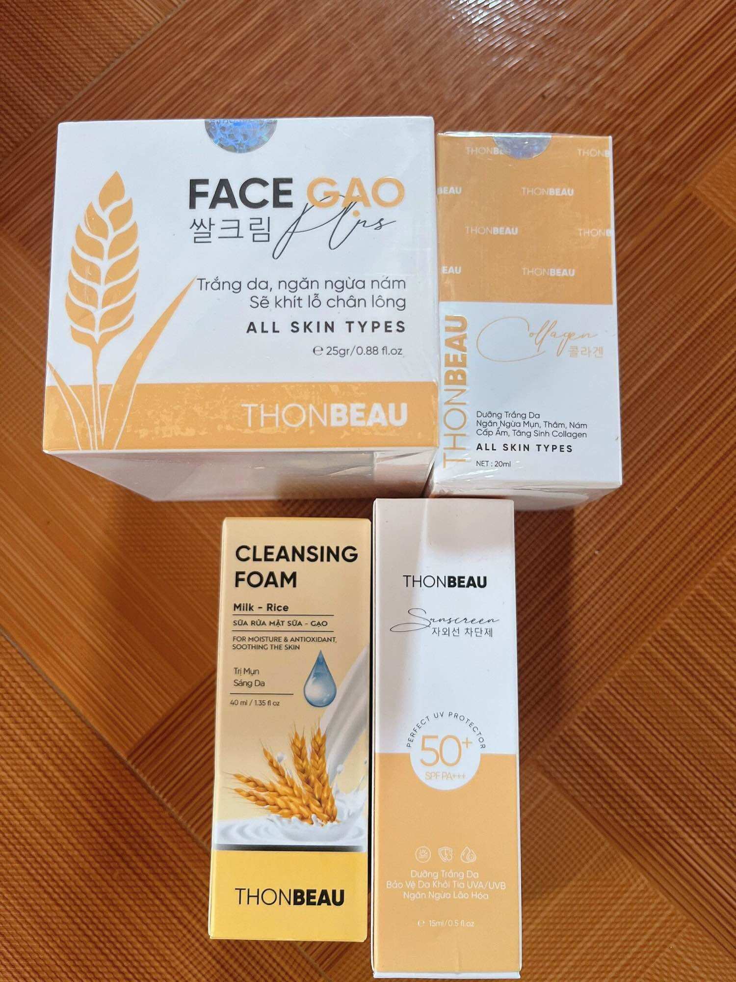 Kem face gạo plus