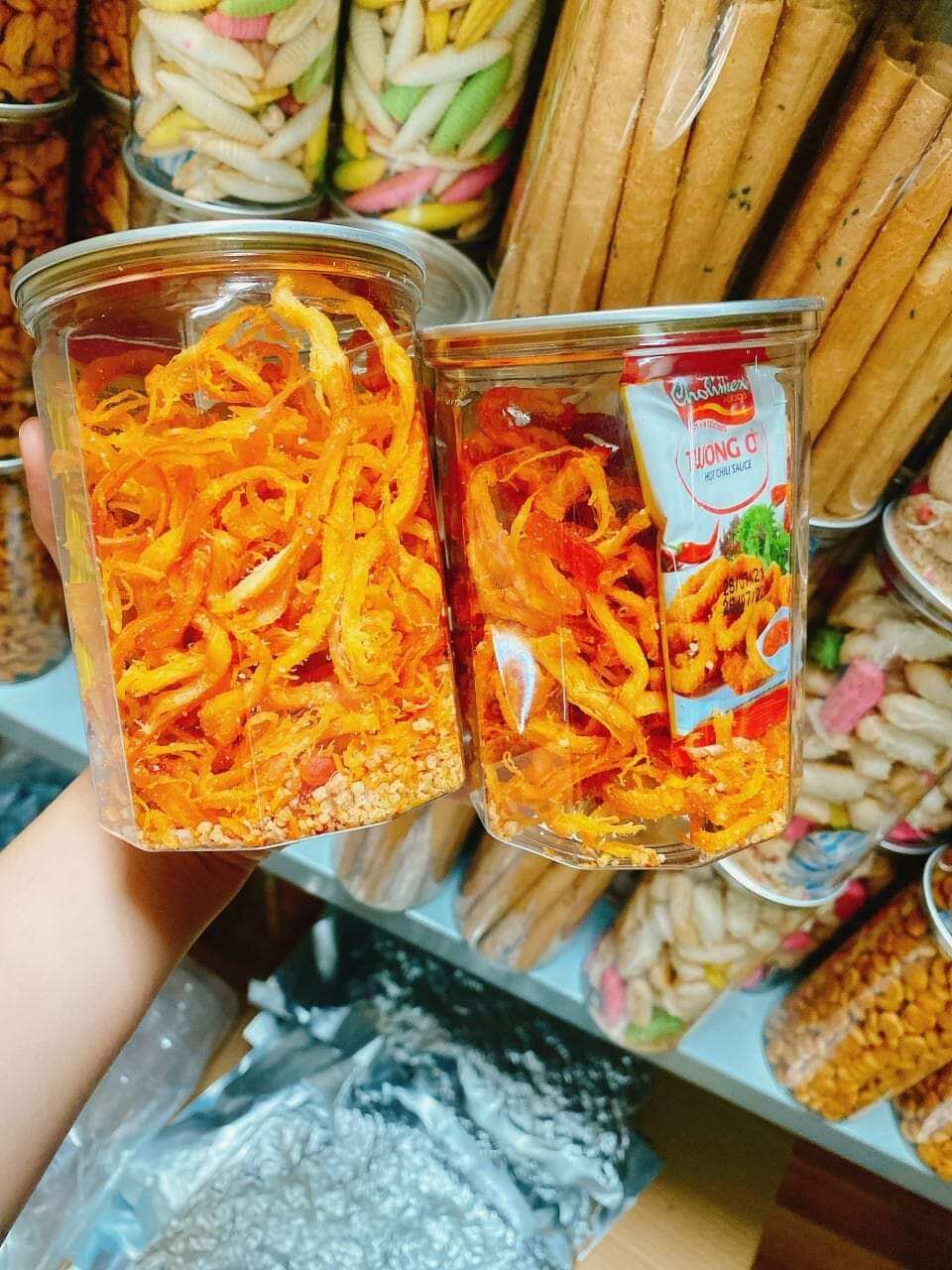 100gr mực bơ tỏi