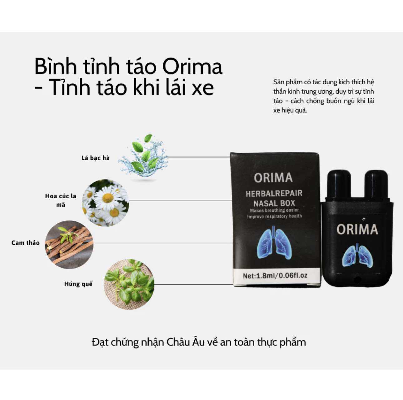 Ống hít mũi ORIMA