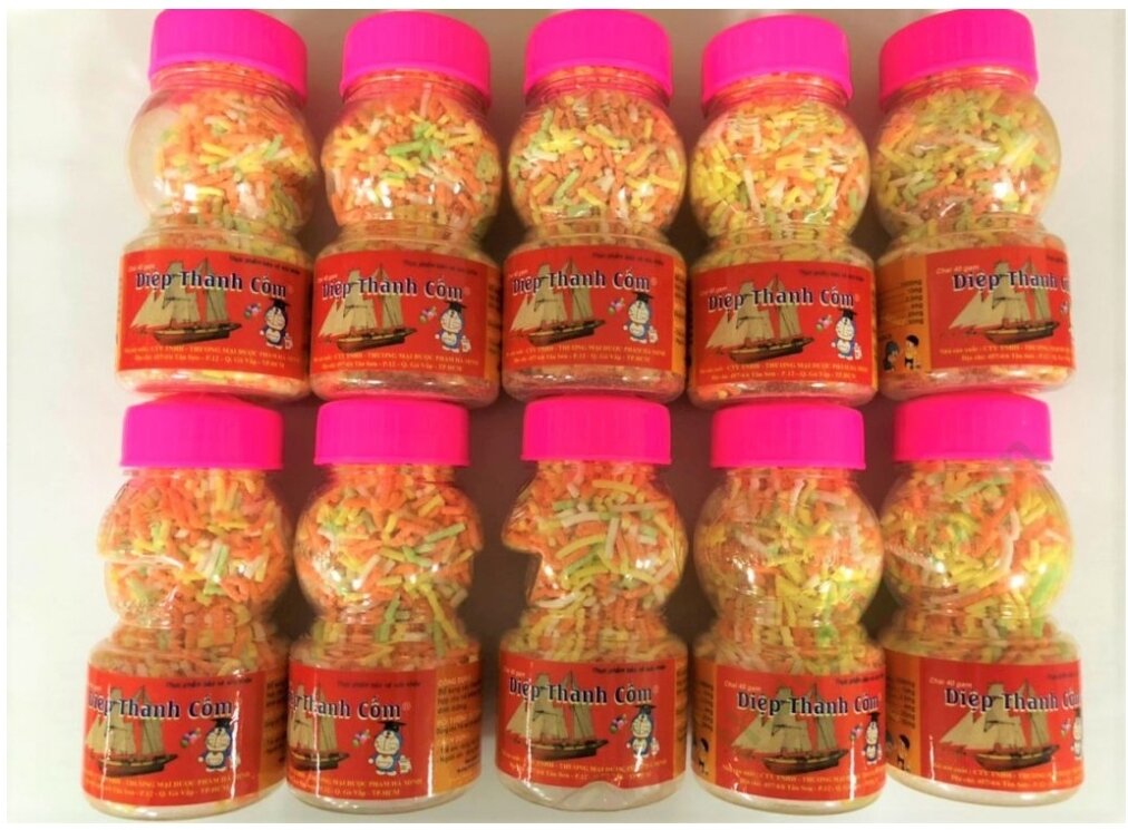 Diệp thanh cốm – hà minh, bổ sung vitamin & canci cho trẻ em. lọ 40 gam.