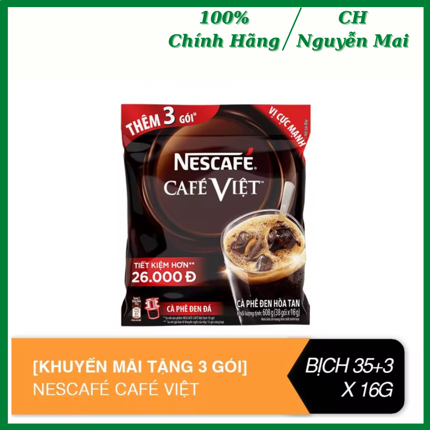 Cà phê hoà tan nescafe cafe việt cà phê đen đá
