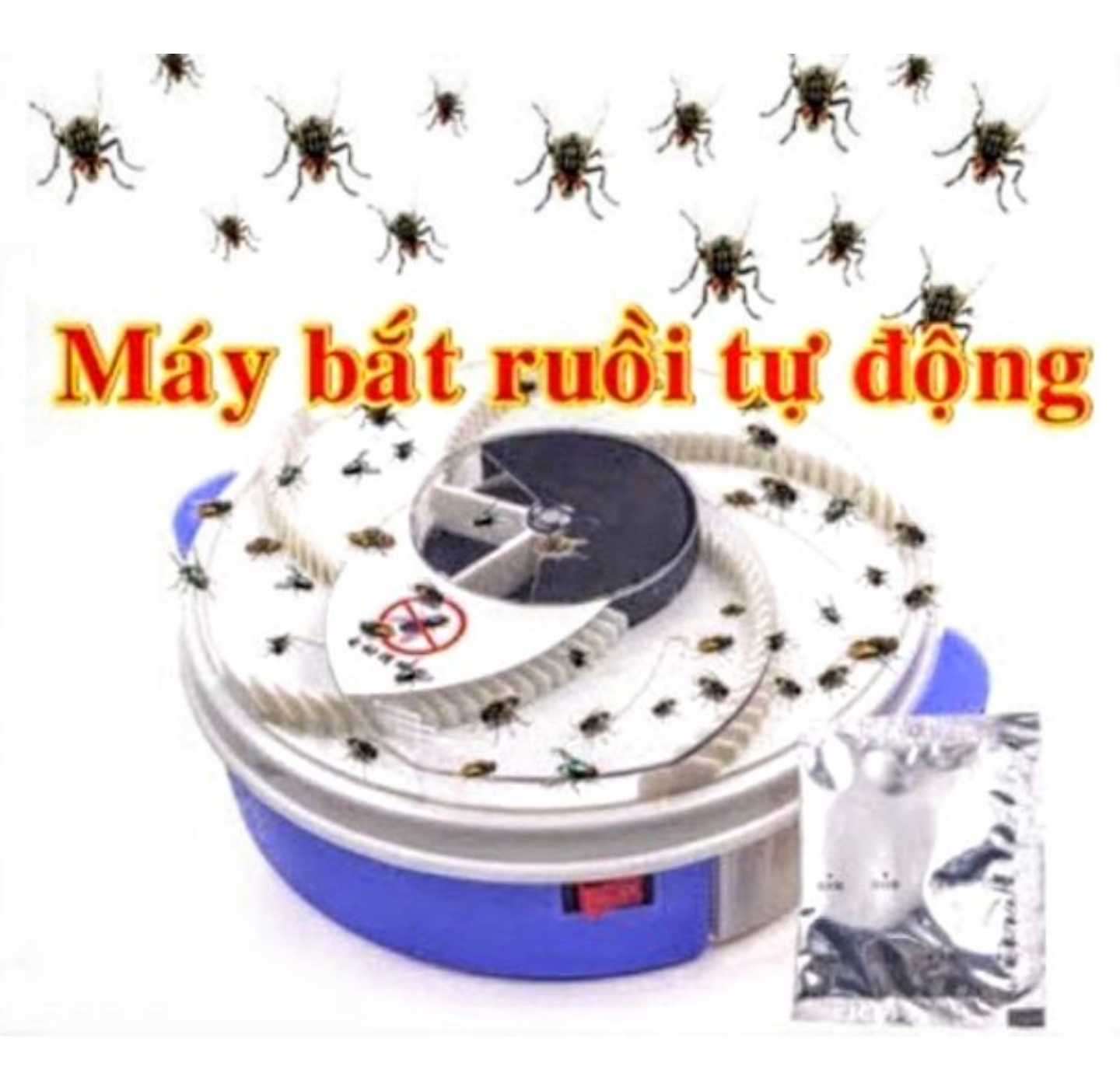 Máy bắt ruồi tự động thông minh mẫu mới hàng loại tốt