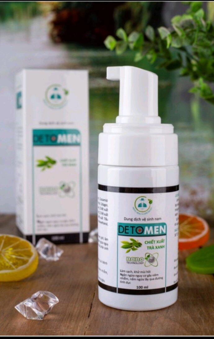 Dung dịch vệ sinh nam giới Detomen 100ml