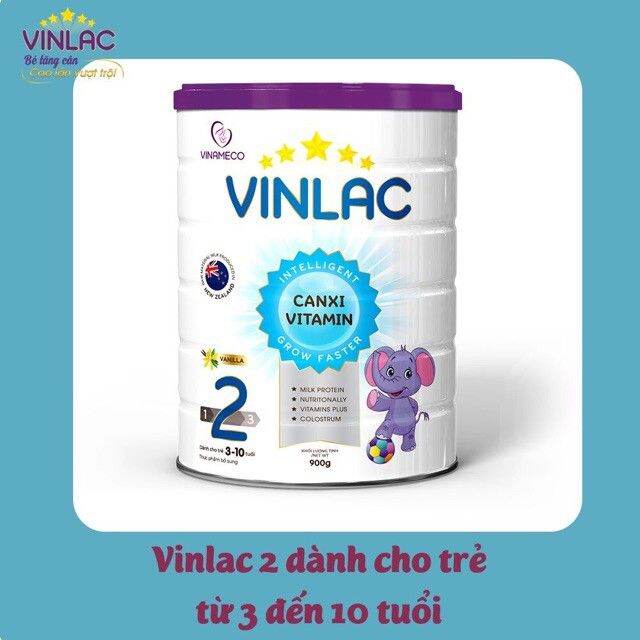 SỮA BỘT VINLAC SỐ 2 LON 900G
