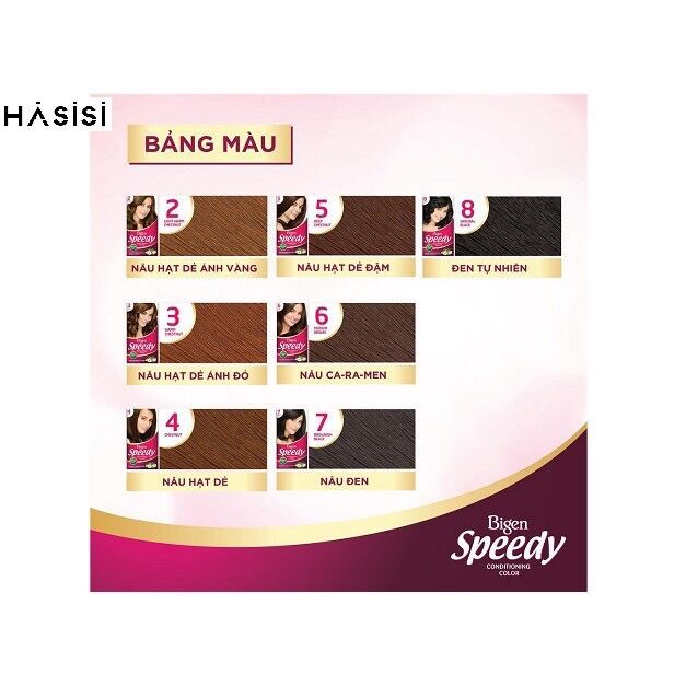 Thuốc Nhuộm Tóc Phủ Bạc Của Nhật Bigen Speedy