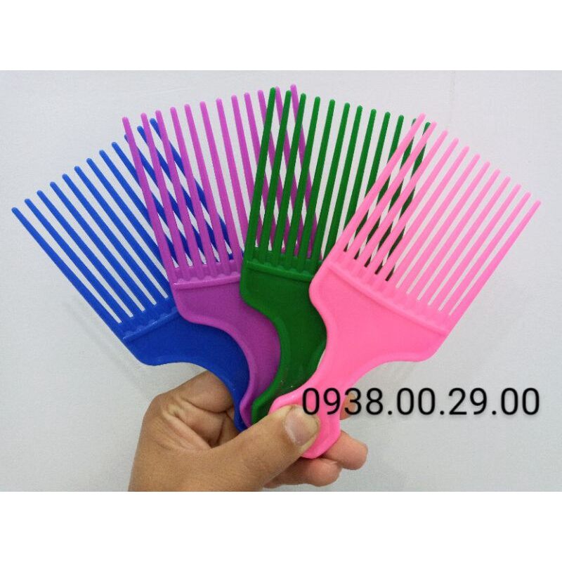 Lược Premlock Tạo Kiểu Tóc Xoăn Châu Phi, Lược Xỉa Tạo Kiểu Tóc Premlock. (Ảnh thật)