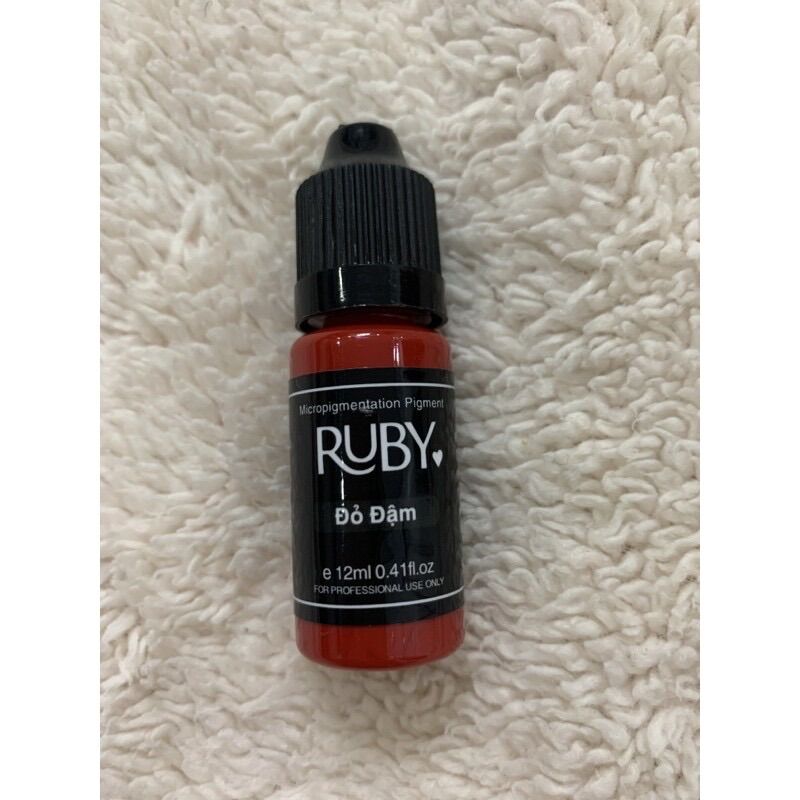 mực phun xăm thẩm mỹ Ruby chính hãng