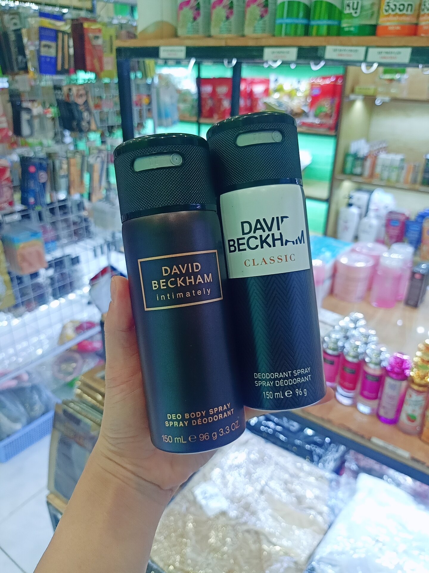 XỊT BODY KHỬ MÙI DAVID BECKHAM THÁI LAN