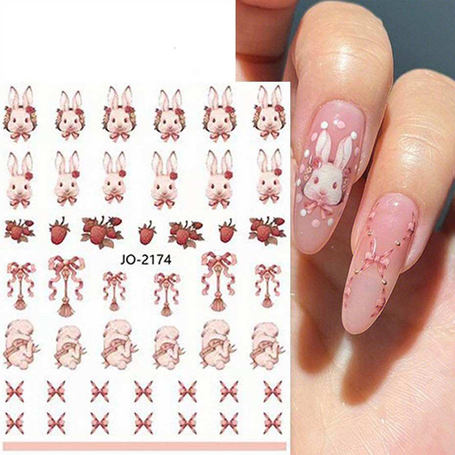 Hình dán sticker trang trí nail các mẫu HOT nhất