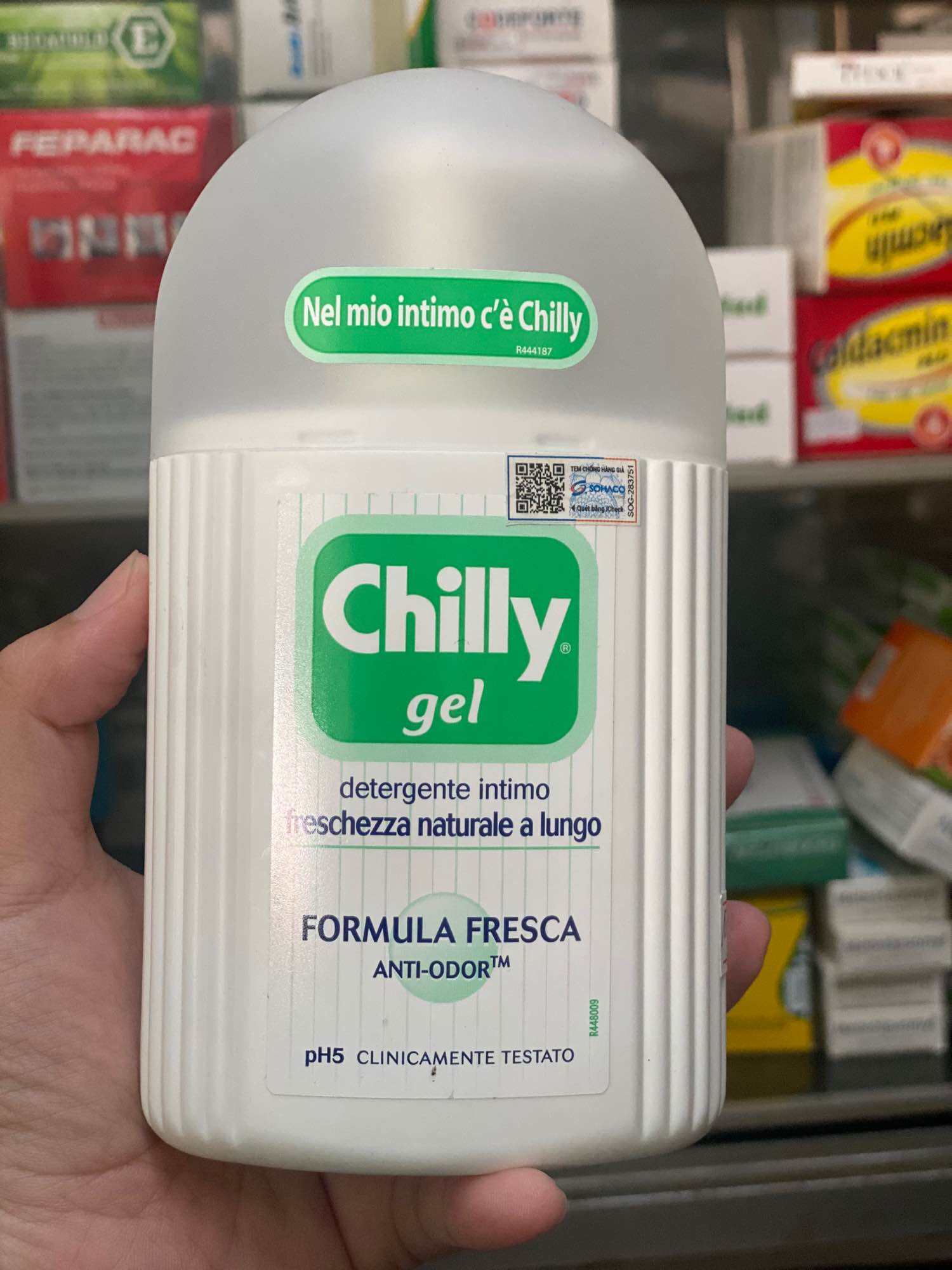 Dung Dịch Vệ Sinh Chilly Gel 200ml